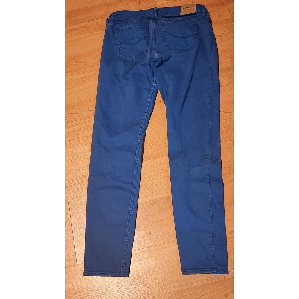 Abercrombie & Fitch junior size 4 Blue 27" Waist Skinny Ankle Mid jeans